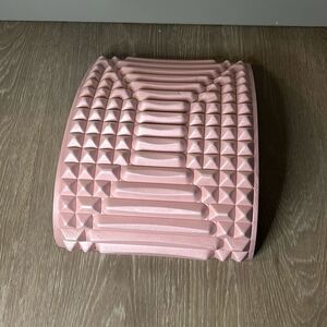 Back Stretcher Neck Cracker Shoulder Relaxer Chiropractic Support Pillow Pink